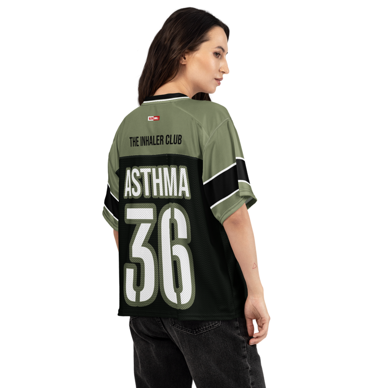 Breathe And Move Asthma Football Jersey – ILLTOCHILL Activewear