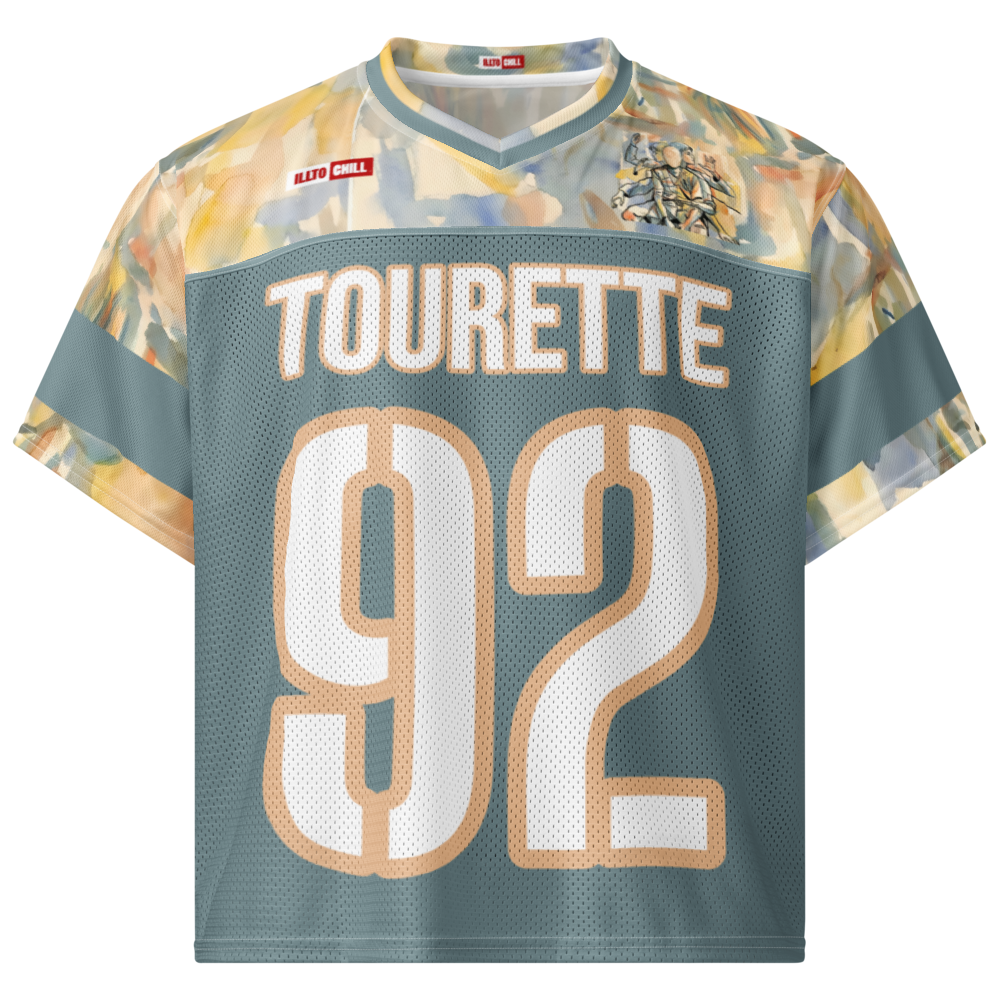 Unapologetic Energy Tourette Syndrome Football Jersey – ILLTOCHILL Apparel