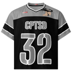 Game Face Healing C-PTSD Football Jersey – ILLTOCHILL Street Style