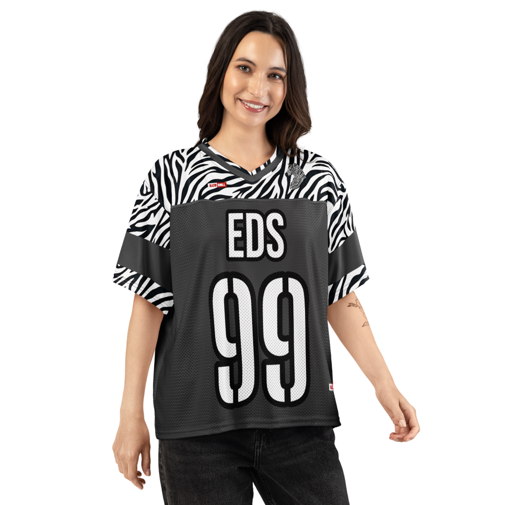 ILLTOCHILL EDS ehler danlos syndrome awareness Boxy football jersey