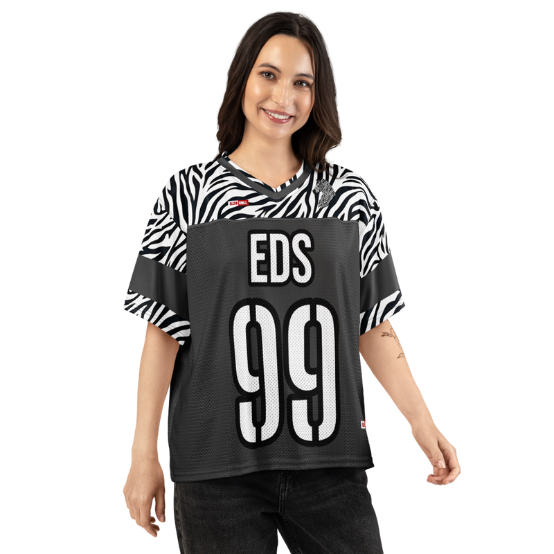 ILLTOCHILL EDS ehler danlos syndrome awareness Boxy football jersey