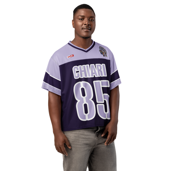 ILLTOCHILL CM Chiari Malformation awareness Boxy football jersey