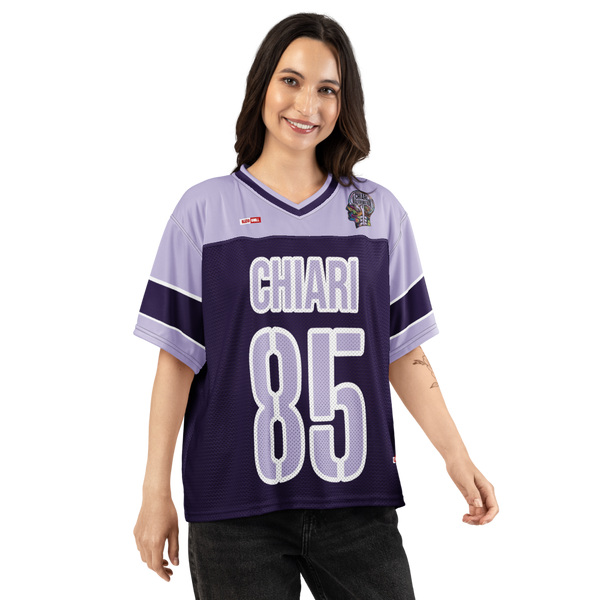 ILLTOCHILL CM Chiari Malformation awareness Boxy football jersey