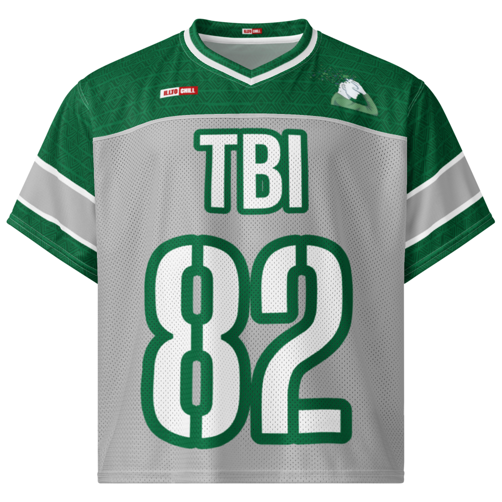 Game Day Brain Mode TBI Football Jersey ILLTOCHILL Streetwear Fit