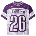ILLTOCHILL epilepsy football jersey awareness sport