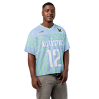 Autism Team Spirit Boxy Football Jersey – Game Day Neurodivergent Confidence ILLTOCHILL - ILLTOCHILL autism awareness merchandise
