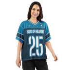 Game Face No Noise Hard of Hearing Football Jersey – ILLTOCHILL