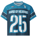 Game Face No Noise Hard of Hearing Football Jersey – ILLTOCHILL