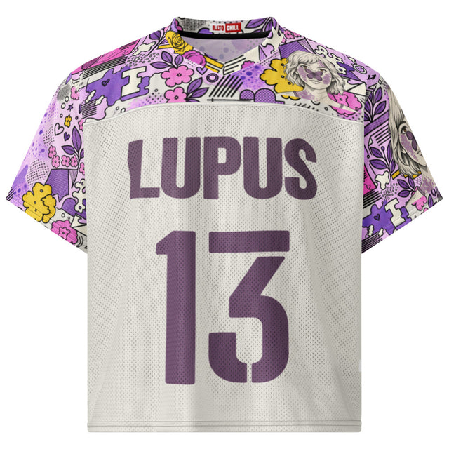 Play Through Anything Lupus Football Jersey – ILLTOCHILL