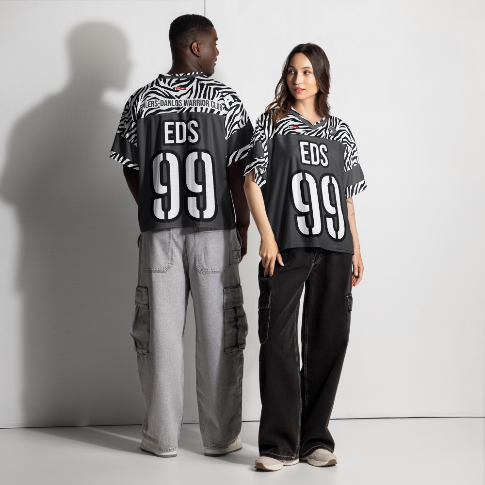ILLTOCHILL EDS ehler danlos syndrome awareness Boxy football jersey