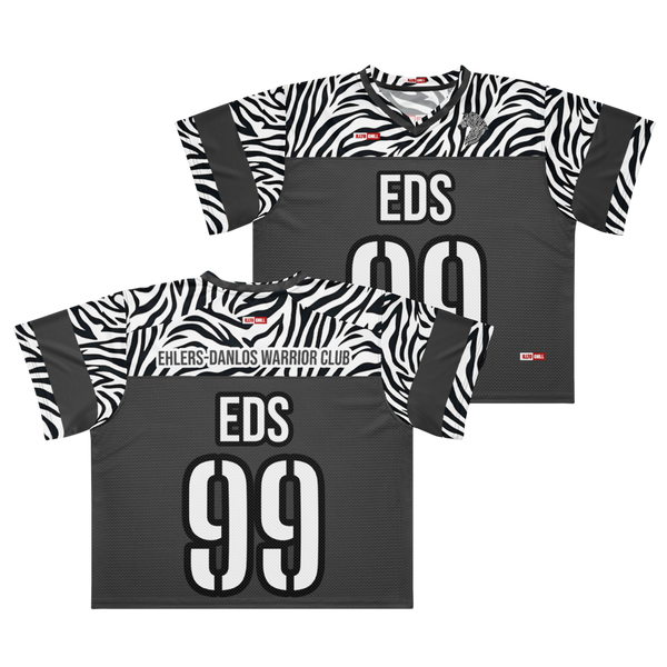 ILLTOCHILL EDS ehler danlos syndrome awareness Boxy football jersey