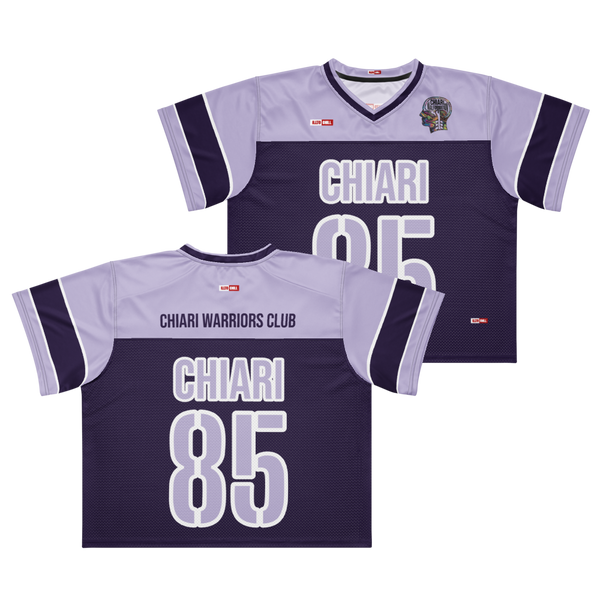 ILLTOCHILL CM Chiari Malformation awareness Boxy football jersey