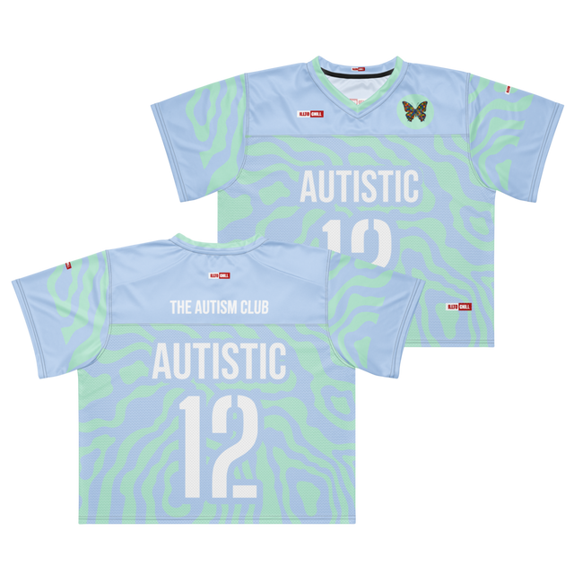 Autistic Acceptance Football Jersey — Bold Identity | ILLTOCHILL