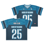 Game Face No Noise Hard of Hearing Football Jersey – ILLTOCHILL