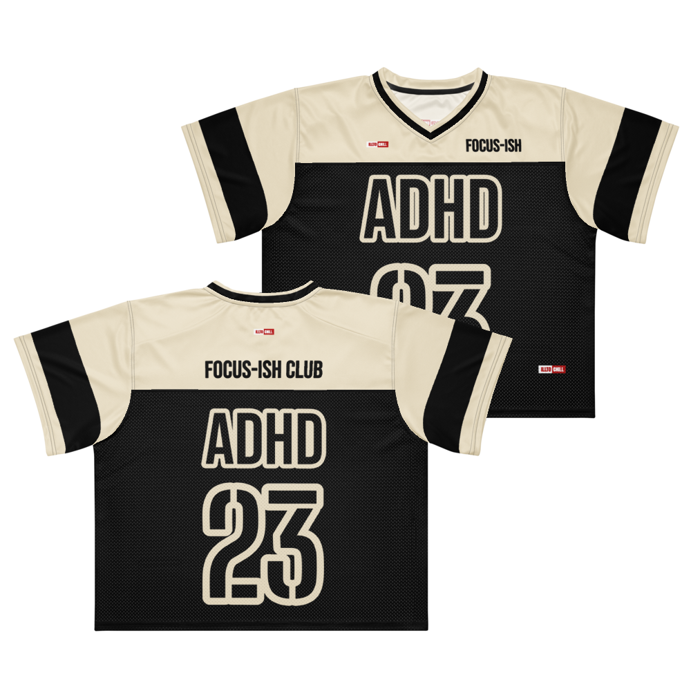 Game Mode ADHD Identity Football Jersey | ILLTOCHILL