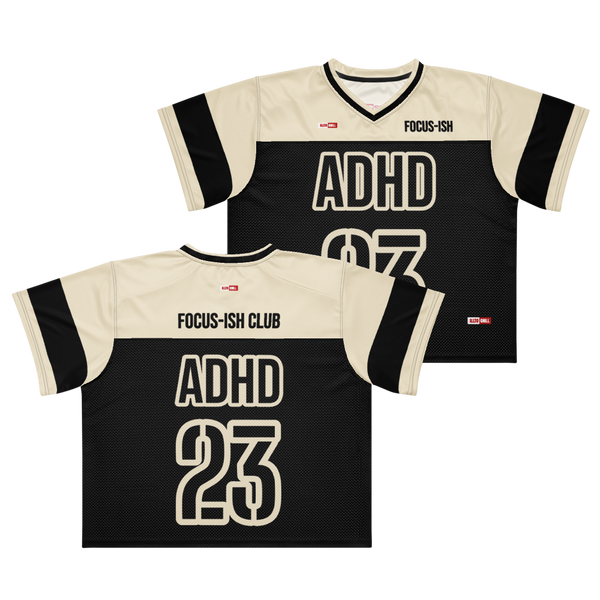 Game Mode ADHD Football Jersey – ILLTOCHILL Bold Identity