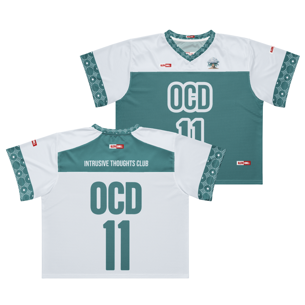 OCD Chaos Football Jersey – ILLTOCHILL Street Style