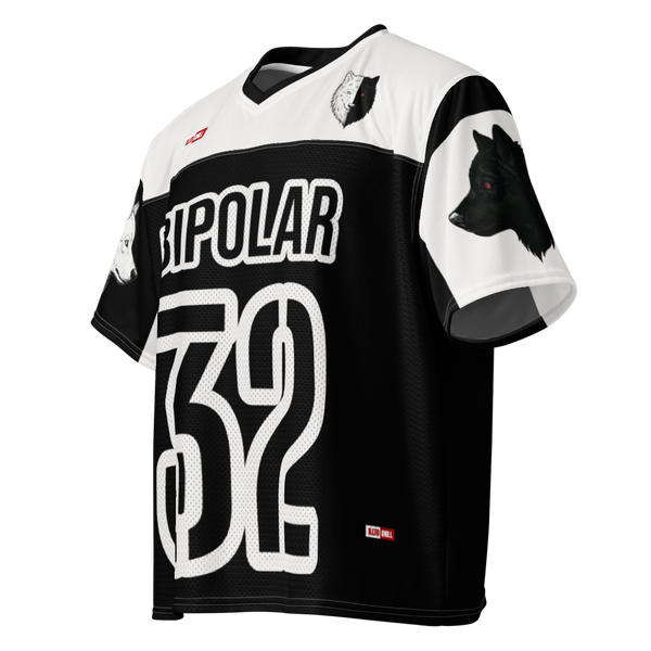 ILLTOCHILL Bipolar disorder Boxy football jersey