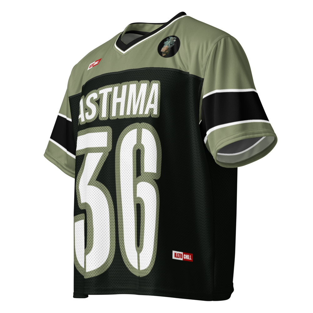 Breathe And Move Asthma Football Jersey – ILLTOCHILL Activewear