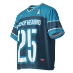 Game Face No Noise Hard of Hearing Football Jersey – ILLTOCHILL