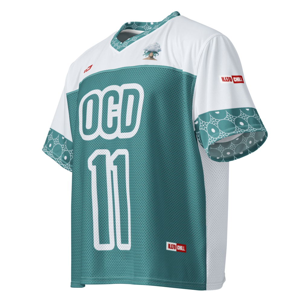 OCD Chaos Football Jersey – ILLTOCHILL Street Style