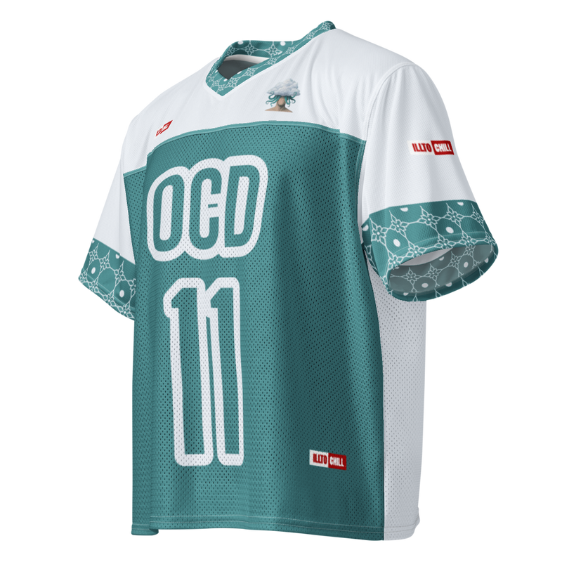 OCD Chaos Football Jersey – ILLTOCHILL Street Style
