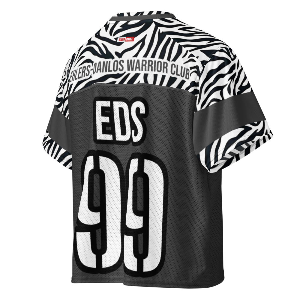 ILLTOCHILL EDS ehler danlos syndrome awareness Boxy football jersey