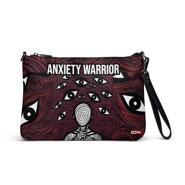 Anxiety Warrior Crossbody Bag Everyday Carry Mental Health Anxiety Street Style by ILLTOCHILL