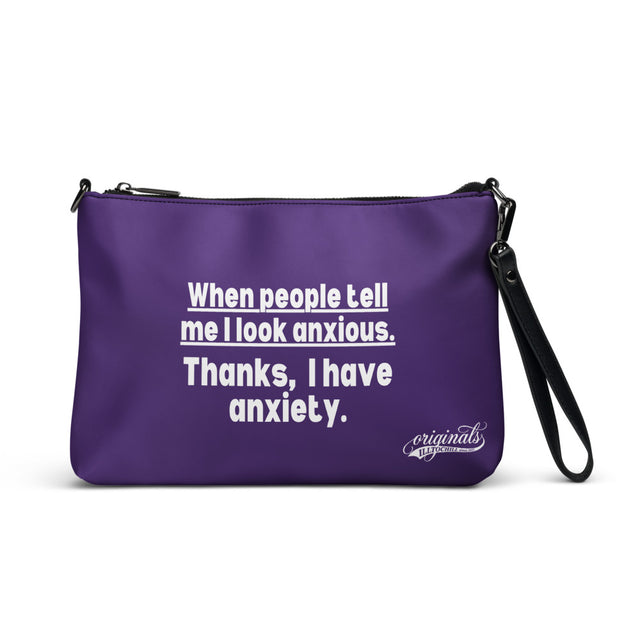 Anxious Out Loud Crossbody Bag for the Anxiety Community | ILLTOCHILL