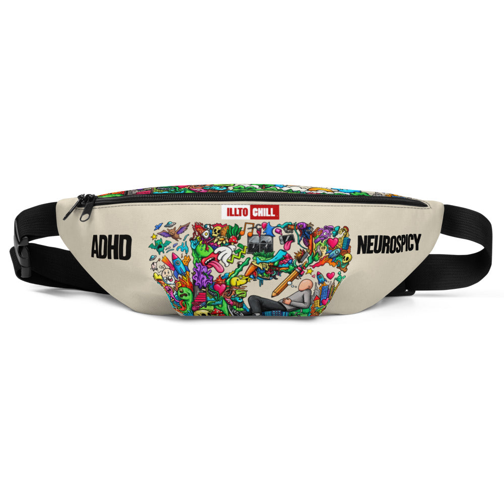 illtochill-adhd-awareness-attention-deficit-hyperactivity-disorder-gift-fanny-pack