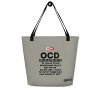 OCD Pride Everyday Carry: All Over Print Large Tote Bag for Every Obsessive Thinker | ILLTOCHILL