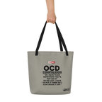 OCD Pride Everyday Carry: All Over Print Large Tote Bag for Every Obsessive Thinker | ILLTOCHILL