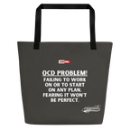 OCD Owned: All Over Print Large Tote Bag for the Community | ILLTOCHILL