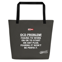 OCD Owned: All Over Print Large Tote Bag for the Community | ILLTOCHILL
