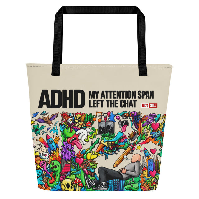 Carry It All ADHD Awareness Tote Bag | ILLTOCHILL