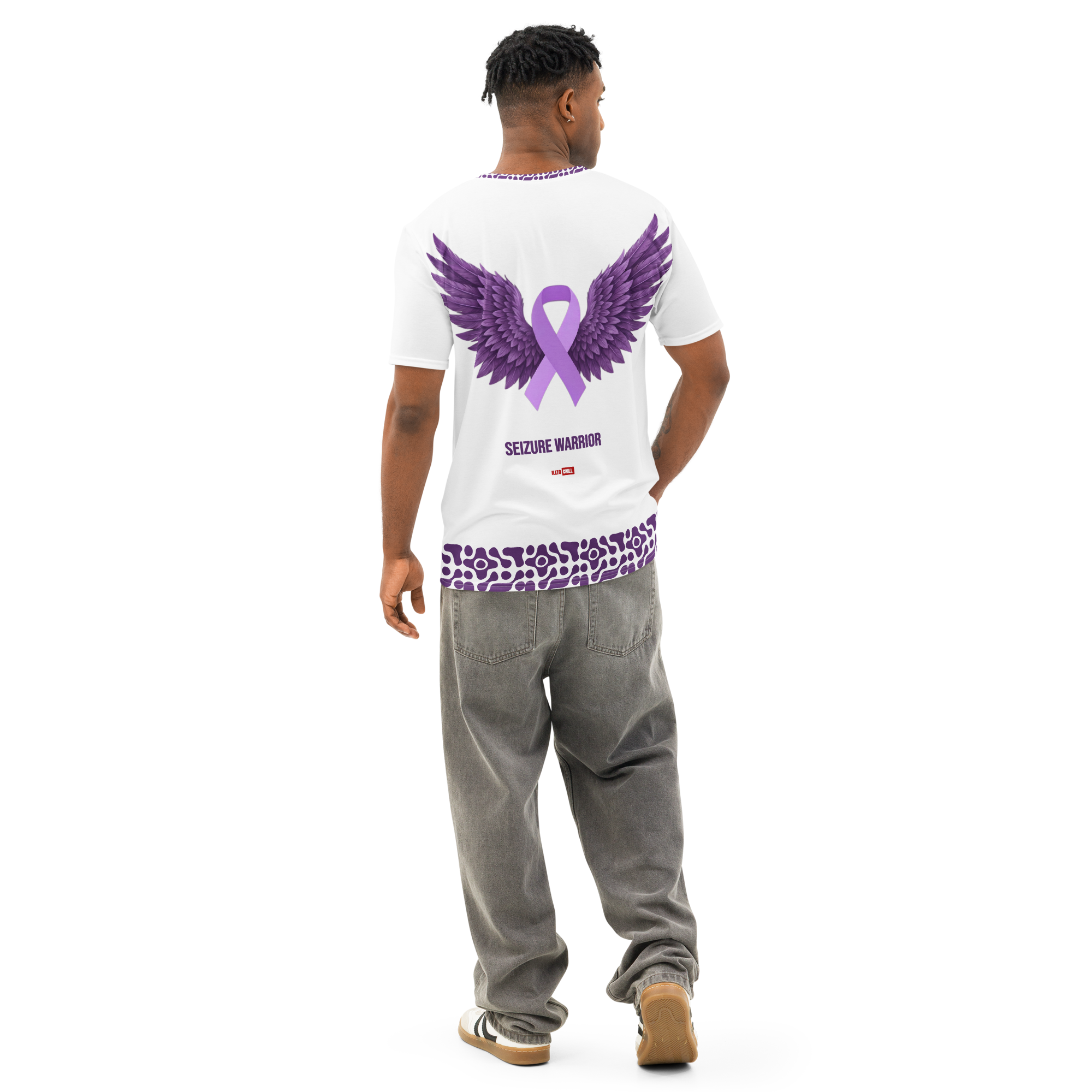 Brain Storm Epilepsy Cotton Crew T-Shirt – by ILLTOCHILL Everyday Identity Wear