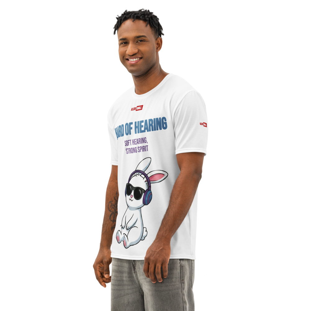 Hard of Hearing and Done Explaining Cotton Crew Neck T-Shirt – ILLTOCHILL Everyday Edge
