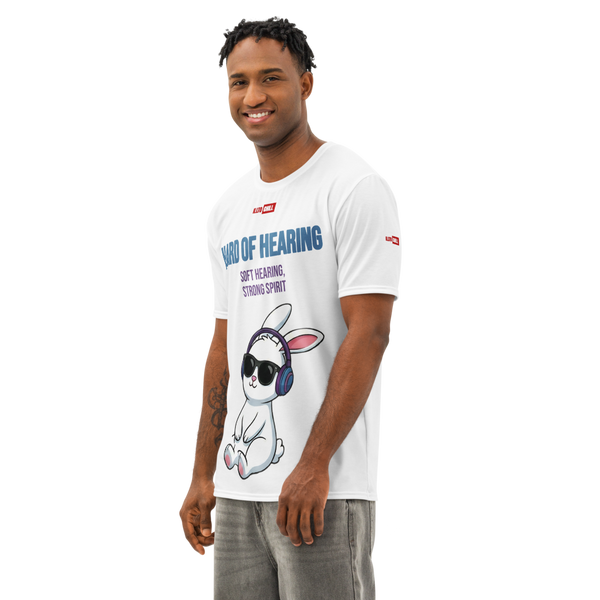 ILLTOCHILL Hard of hearing support gift for hearing impaired unisex cotton crew neck t-shirt