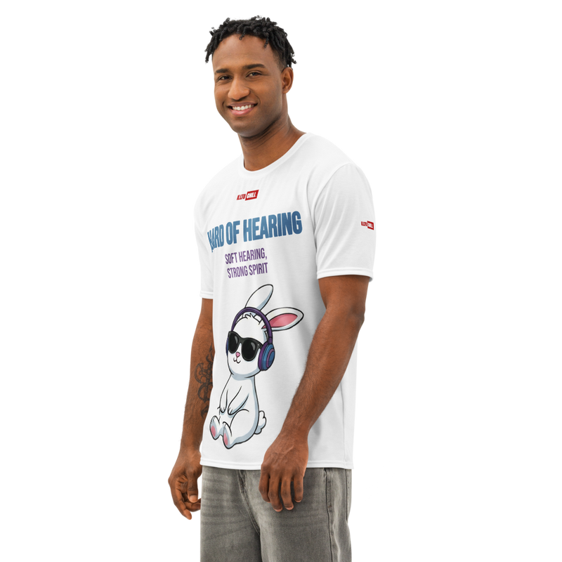 Hard of Hearing and Done Explaining Cotton Crew Neck T-Shirt – ILLTOCHILL Everyday Edge