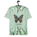 Autism Identity All-Over Print T-Shirt – Statement Apparel for Acceptance ILLTOCHILL - ILLTOCHILL autism awareness merchandise