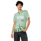 Autism Identity All-Over Print T-Shirt – Statement Apparel for Acceptance ILLTOCHILL - ILLTOCHILL autism awareness merchandise
