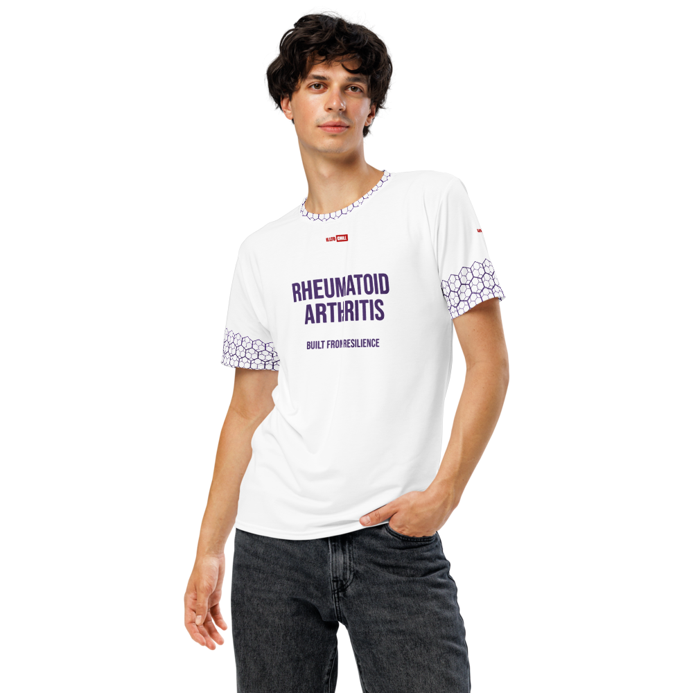 ILLTOCHILL RA awareness Rheumatoid Arthritis support gift unisex cotton t-shirt