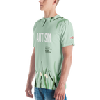 Autism Identity All-Over Print T-Shirt – Statement Apparel for Acceptance ILLTOCHILL - ILLTOCHILL autism awareness merchandise