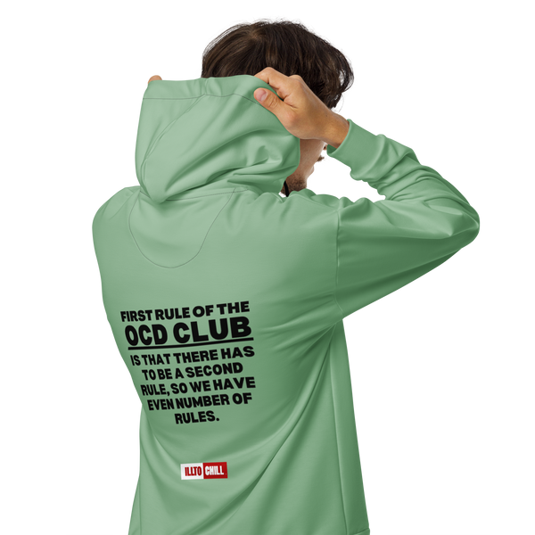 OCD Unisex zip hoodie