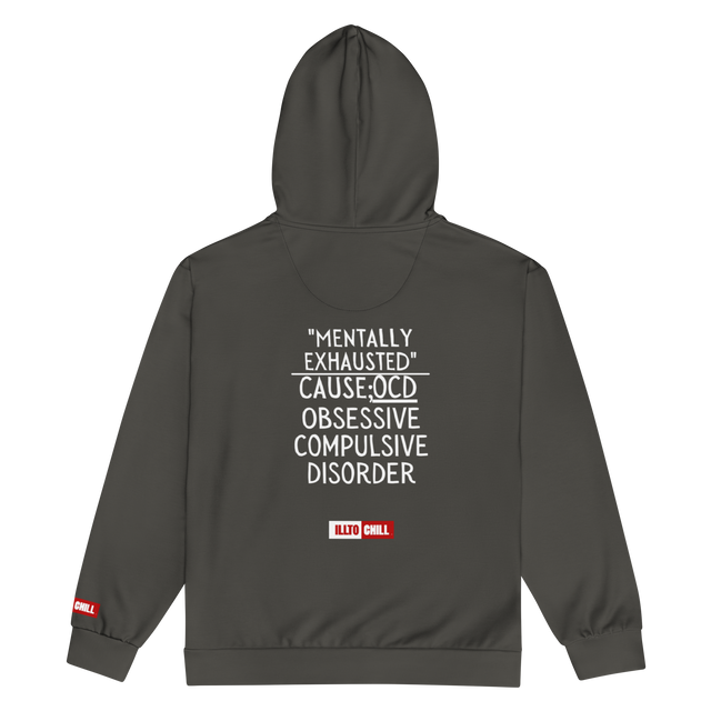 OCD Zipped Up and Unashamed: Unisex Zip Hoodie for the OCD Community That Sets the Terms | ILLTOCHILL