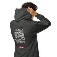 OCD Zipped Up and Unashamed: Unisex Zip Hoodie for the OCD Community That Sets the Terms | ILLTOCHILL