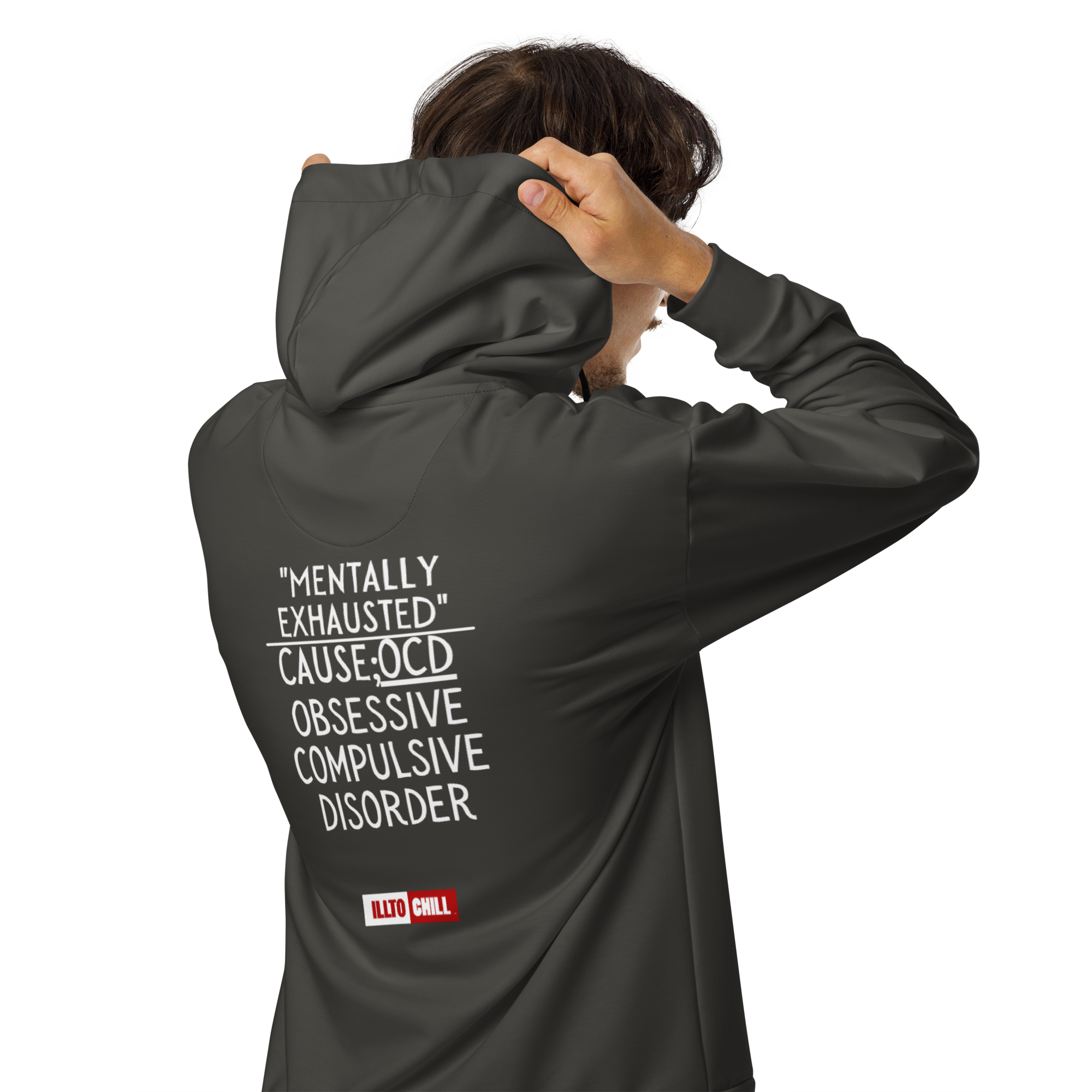 OCD Zipped Up and Unashamed: Unisex Zip Hoodie for the OCD Community That Sets the Terms | ILLTOCHILL