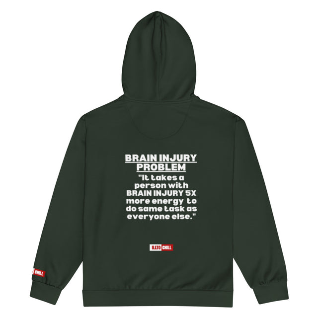 Wear TBI Pride Out Loud — Unisex Zip Hoodie for the Community | ILLTOCHILL