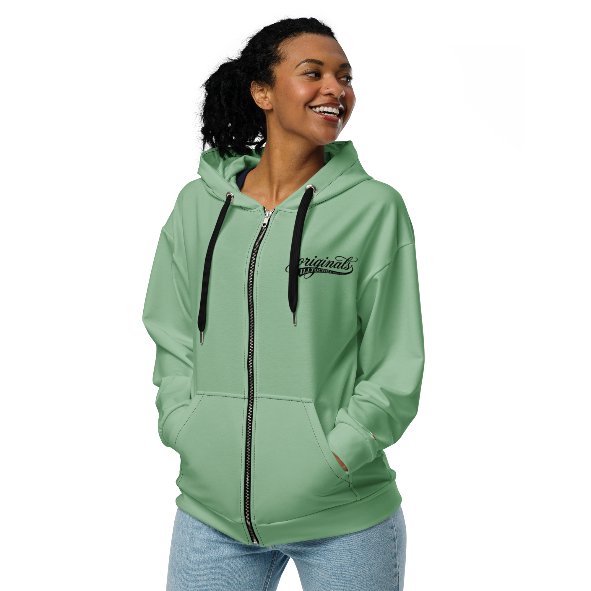 OCD Layered and Loud: Unisex Zip Hoodie for Every Intrusive Thinker | ILLTOCHILL