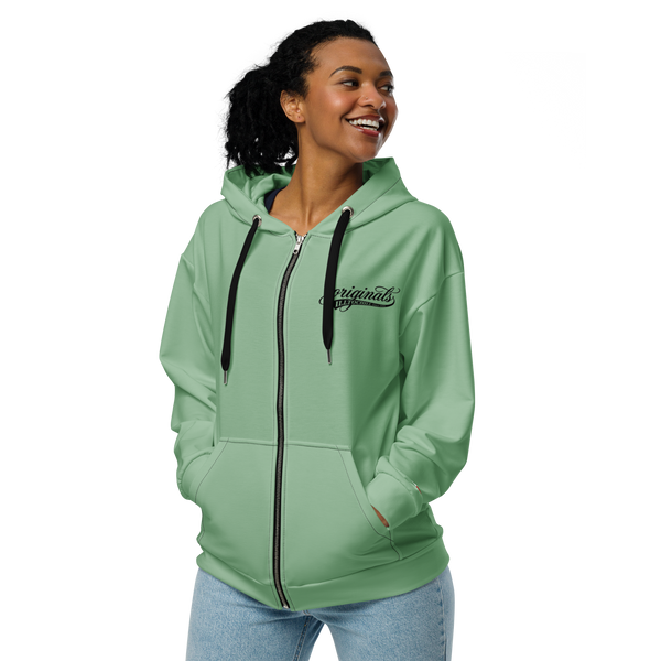 OCD Unisex zip hoodie